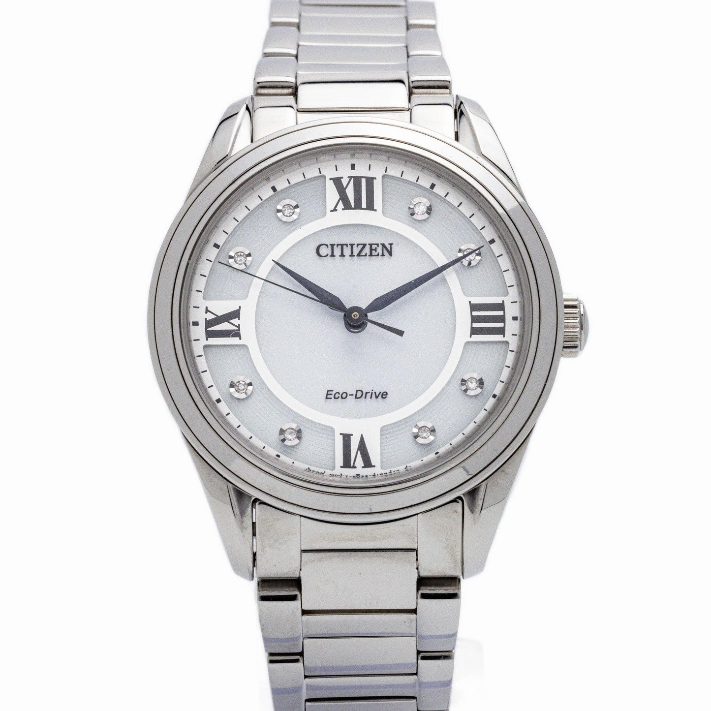 New Citizen Arezzo Stainless Steel Wristwatch - Hannosh's