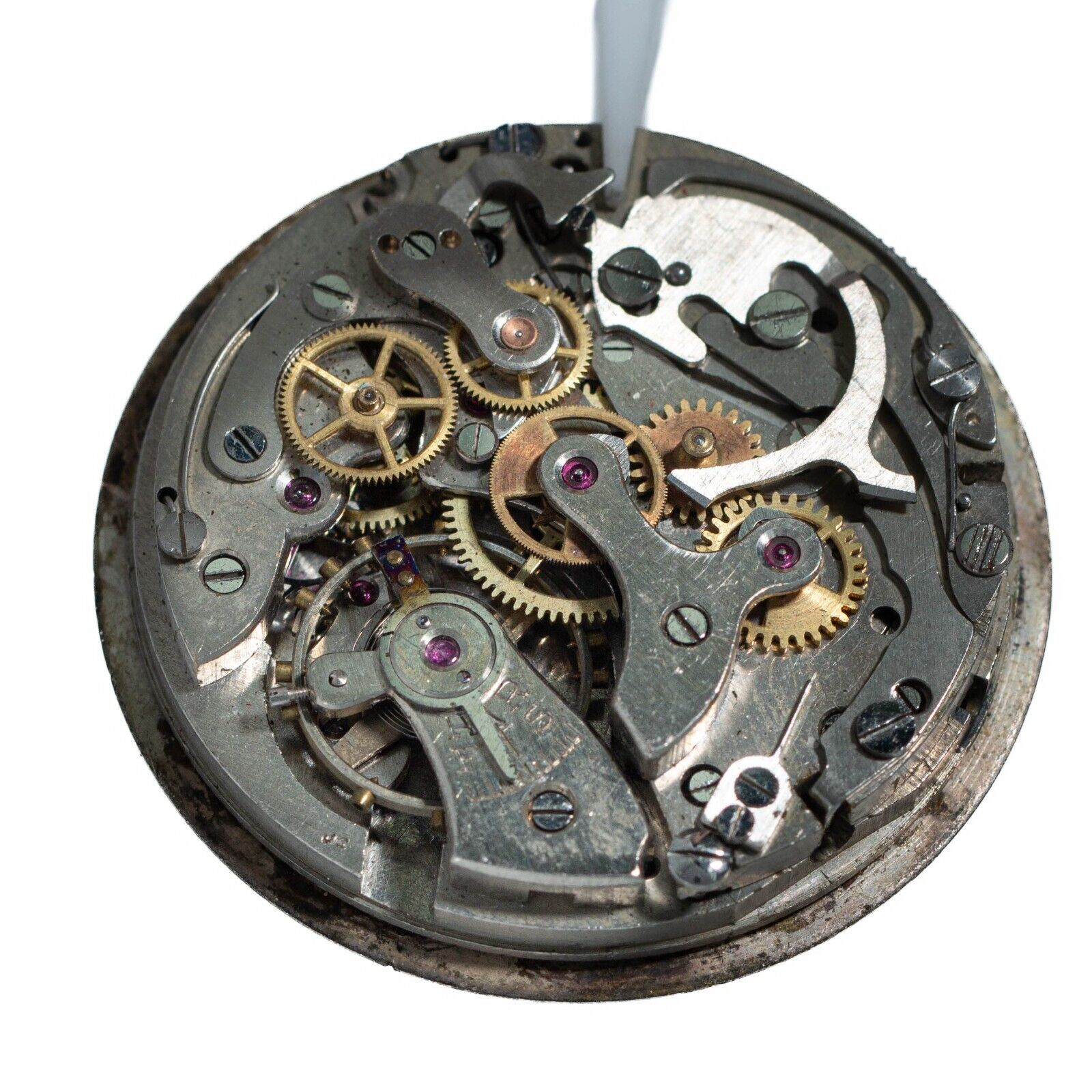 Muverans Landeron 48 Swiss 17 Jewels Chronograph Manual Wind Watch Movement Gallery Image 0